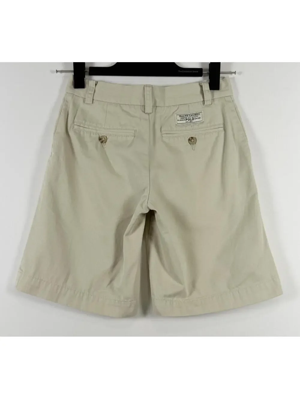 Polo Ralph Lauren‎ Boys Khaki Chino Shorts - Size 10- Preppy Classic